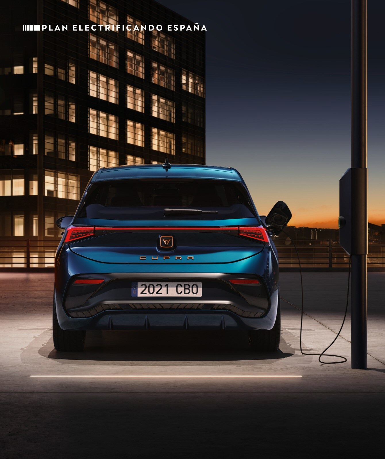 New cupra formentor e-hybrid charge plug in