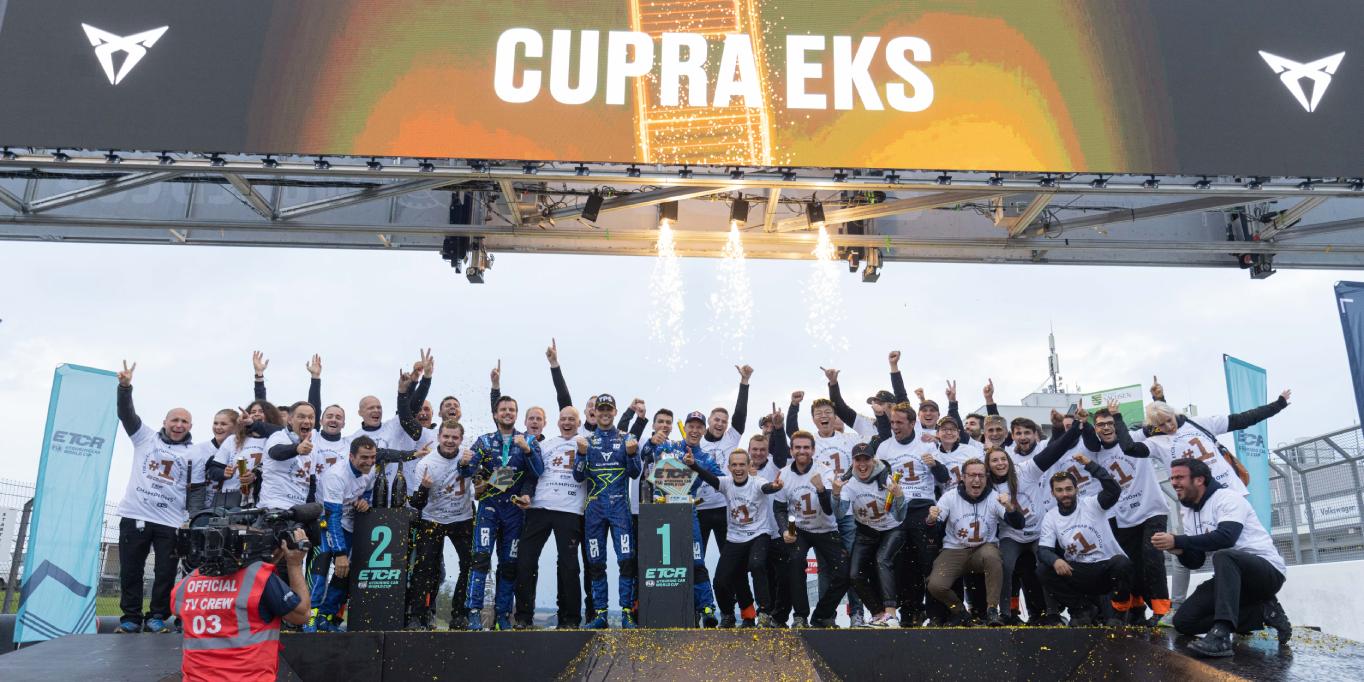 CUPRA EKS campeones de pilotos y fabricantes en FIA ETCR 2022