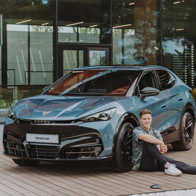 Marc Ter Stegen con Tribu CUPRA