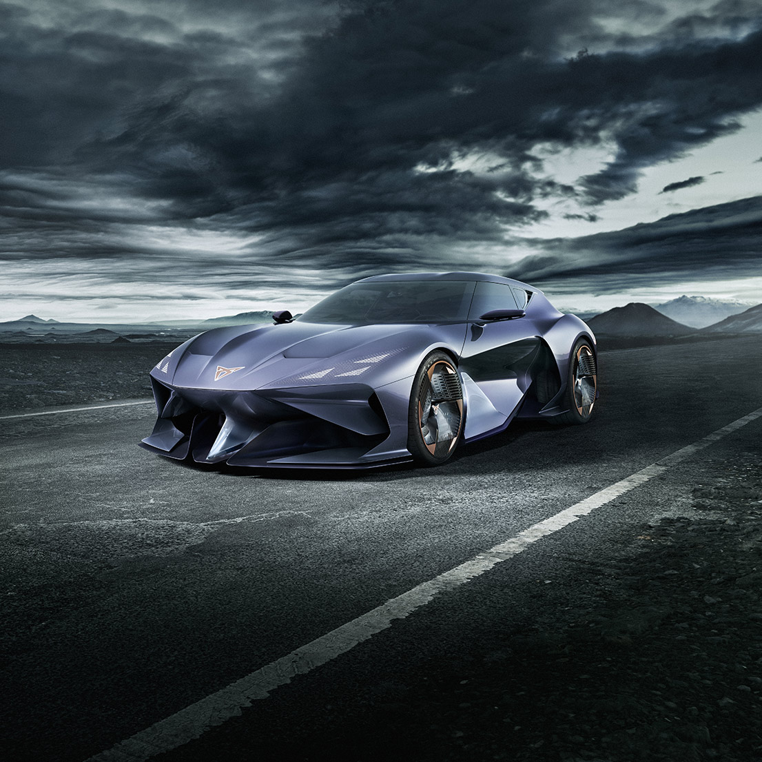   Nuevo CUPRA DarkRebel deportivo biplaza eléctrico