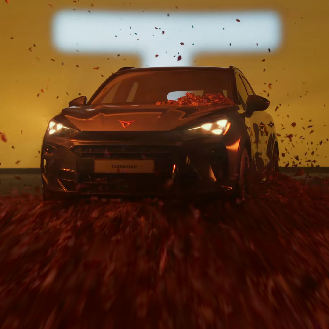 CUPRA Terramar SUV híbrido en performance Abcdefg  de Rosalía