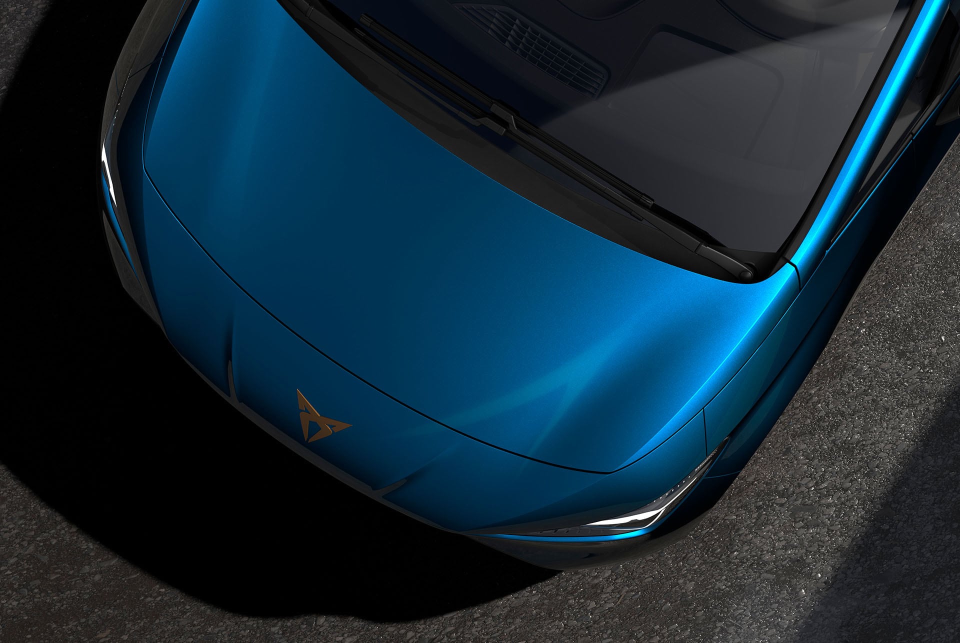 CUPRA Born 2025 color Azul Lava – Coche eléctrico