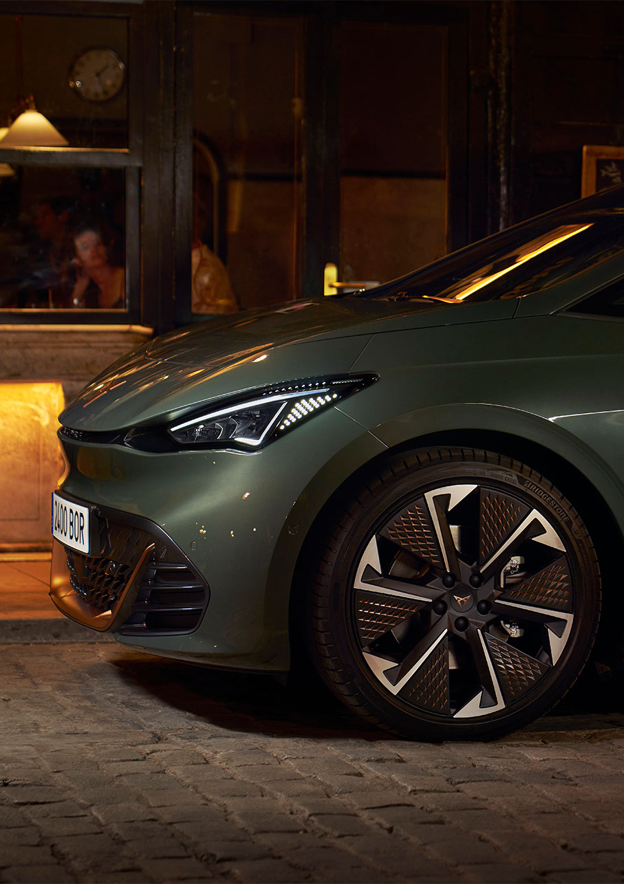 Llantas de aleación Thunderstorm para el CUPRA Born VZ