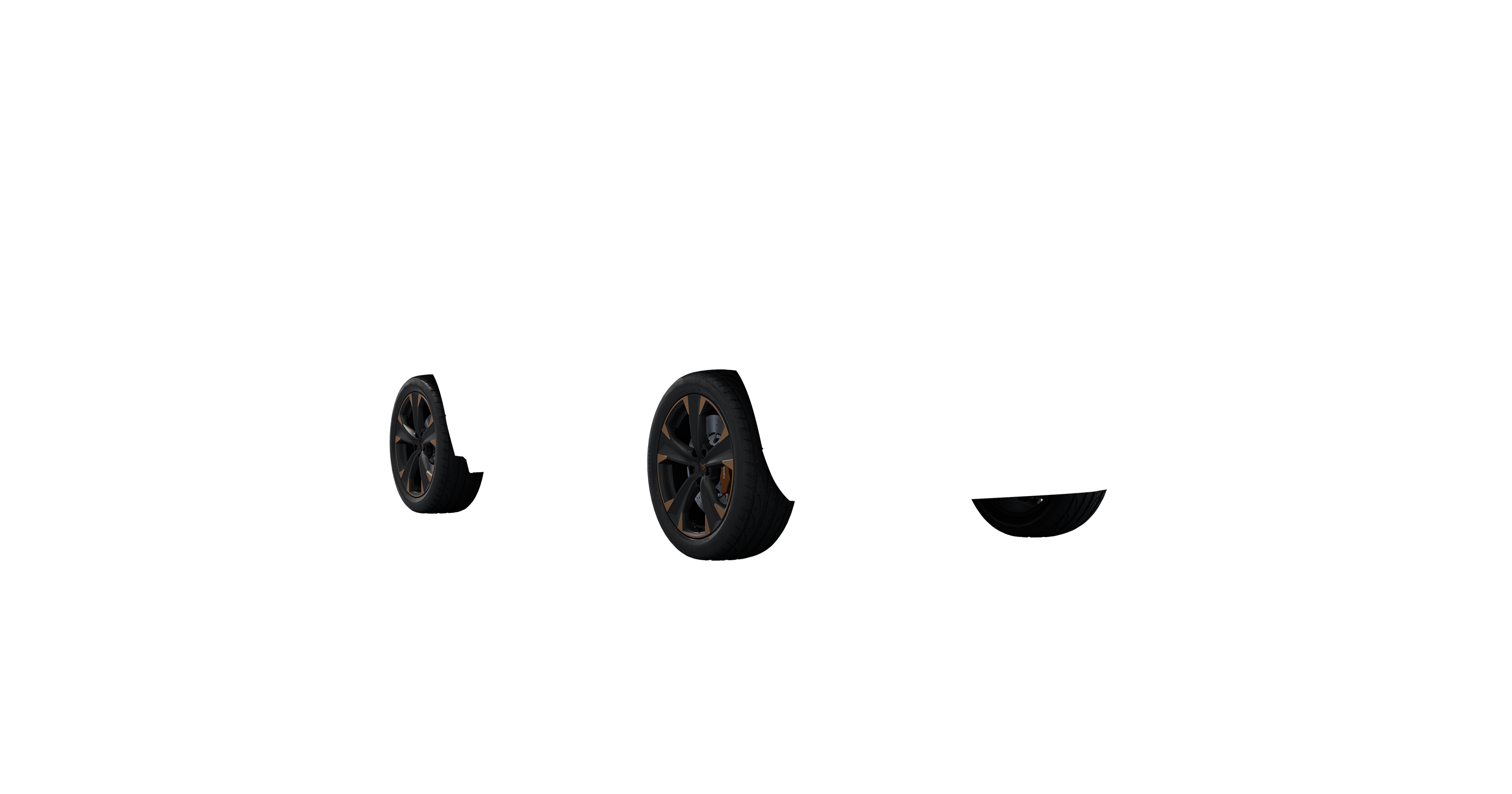 Llantas Sport Black & Copper de 48 cm (19") 