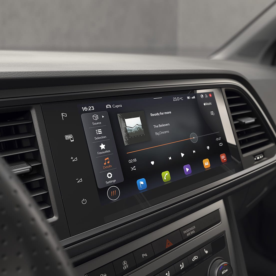 Nuevo CUPRA Ateca Tecnología y asistentes al conductor CUPRA