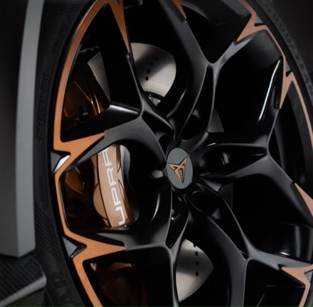 cupra formentor vz5 20 inch alloy copper