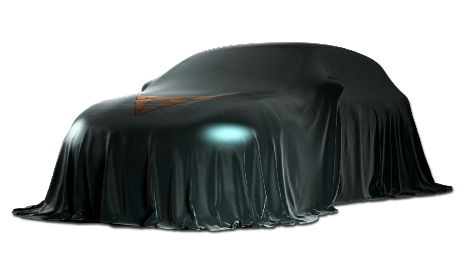 Versión del CUPRA Raval cubierto.