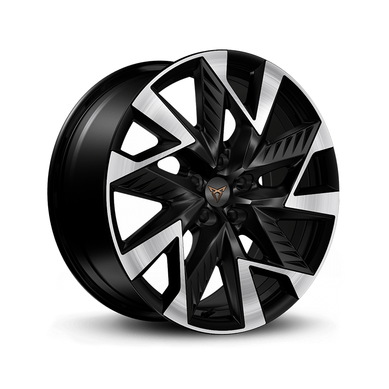 Llanta de aleación de 48 cm (19'') del CUPRA Formentor en Sandstorm.