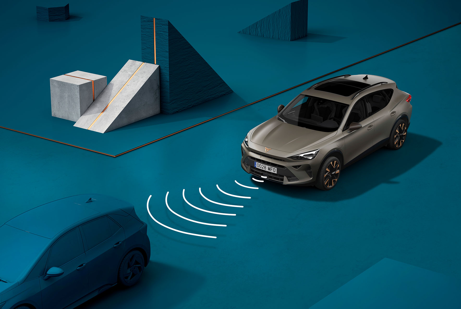 Cómo utilizar el nuevo CUPRA Formentor 2025 y el sistema de control de crucero adaptativo, demostración visual.