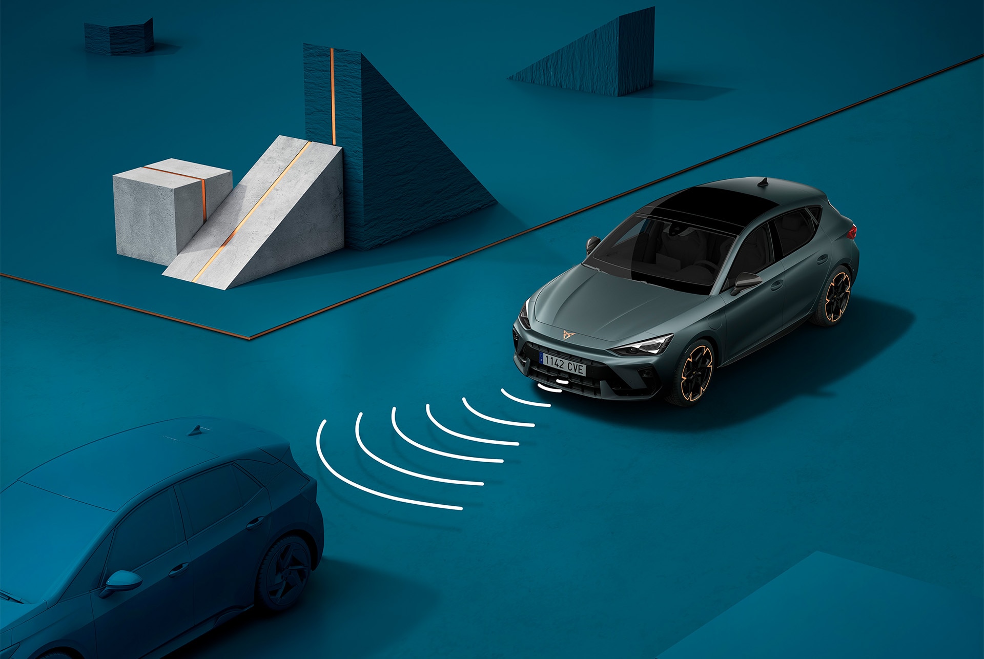 Cómo utilizar el sistema de control de crucero adaptativo del nuevo CUPRA León 2025, demostración visual de ACC