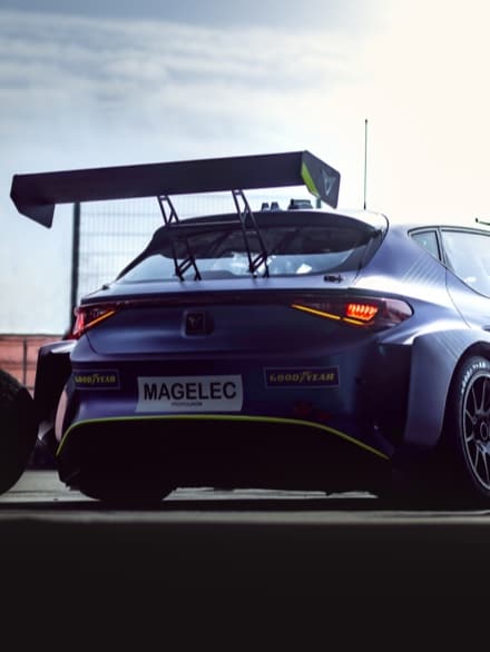 Paragolpes trasero del CUPRA e-Racer