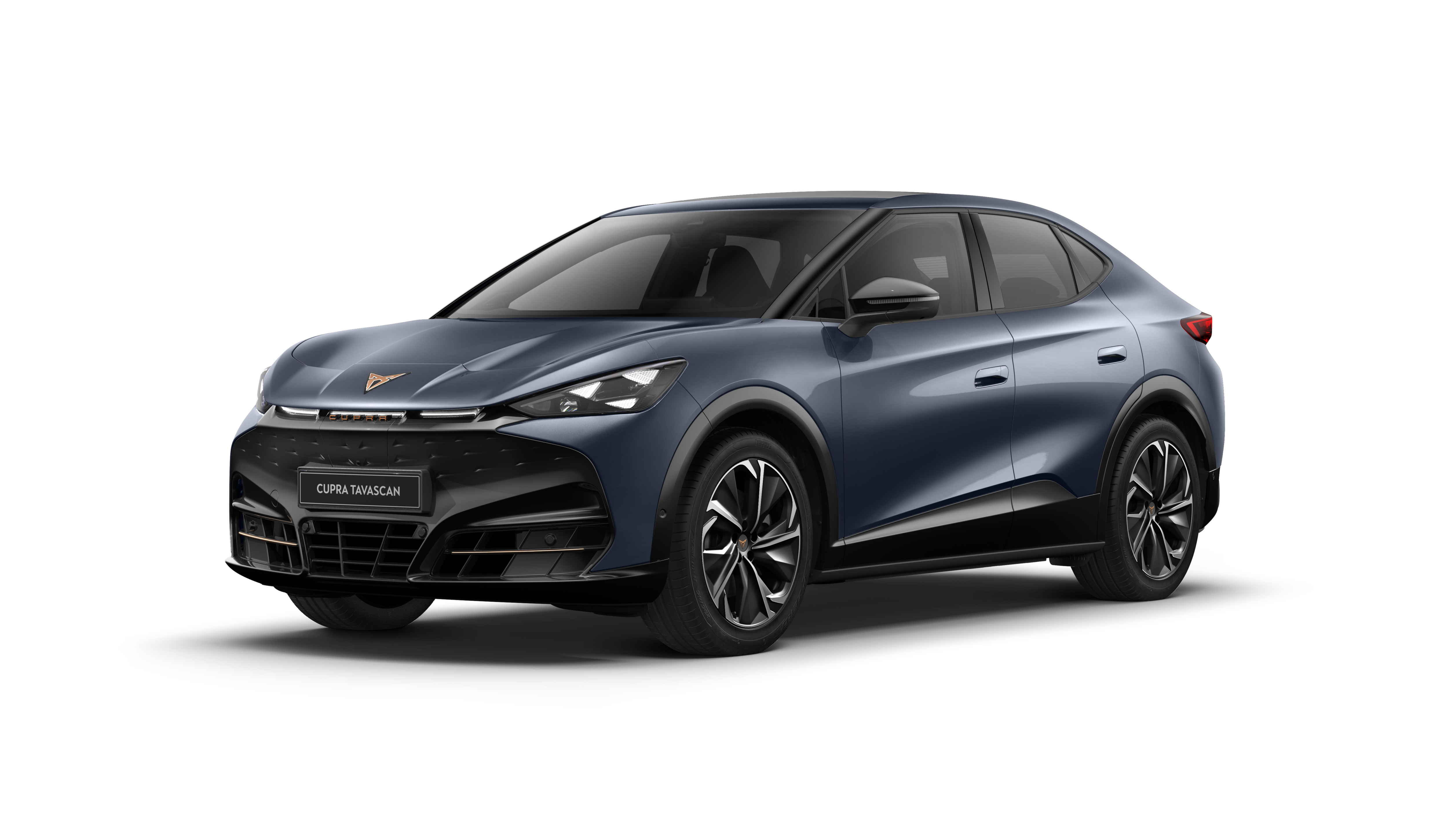 CUPRA Tavascan Endurance en Tavascan Blue con llanta de aleación Hekla de 51 cm (20”)