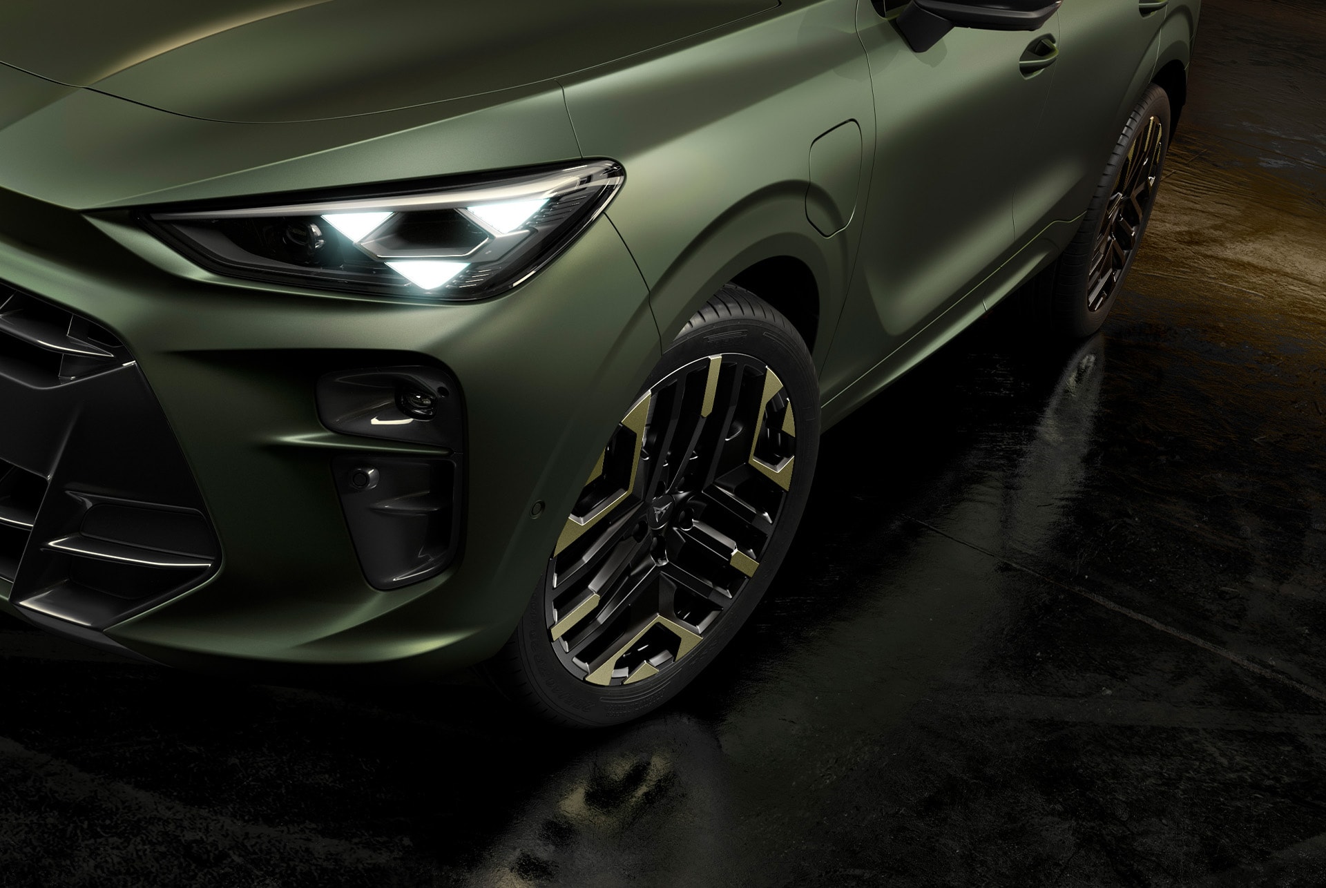Imagen del CUPRA Terramar Tribe Edition con llantas de aleación de 51 cm (20'') que combinan a la perfección con las líneas de diseño del coche.