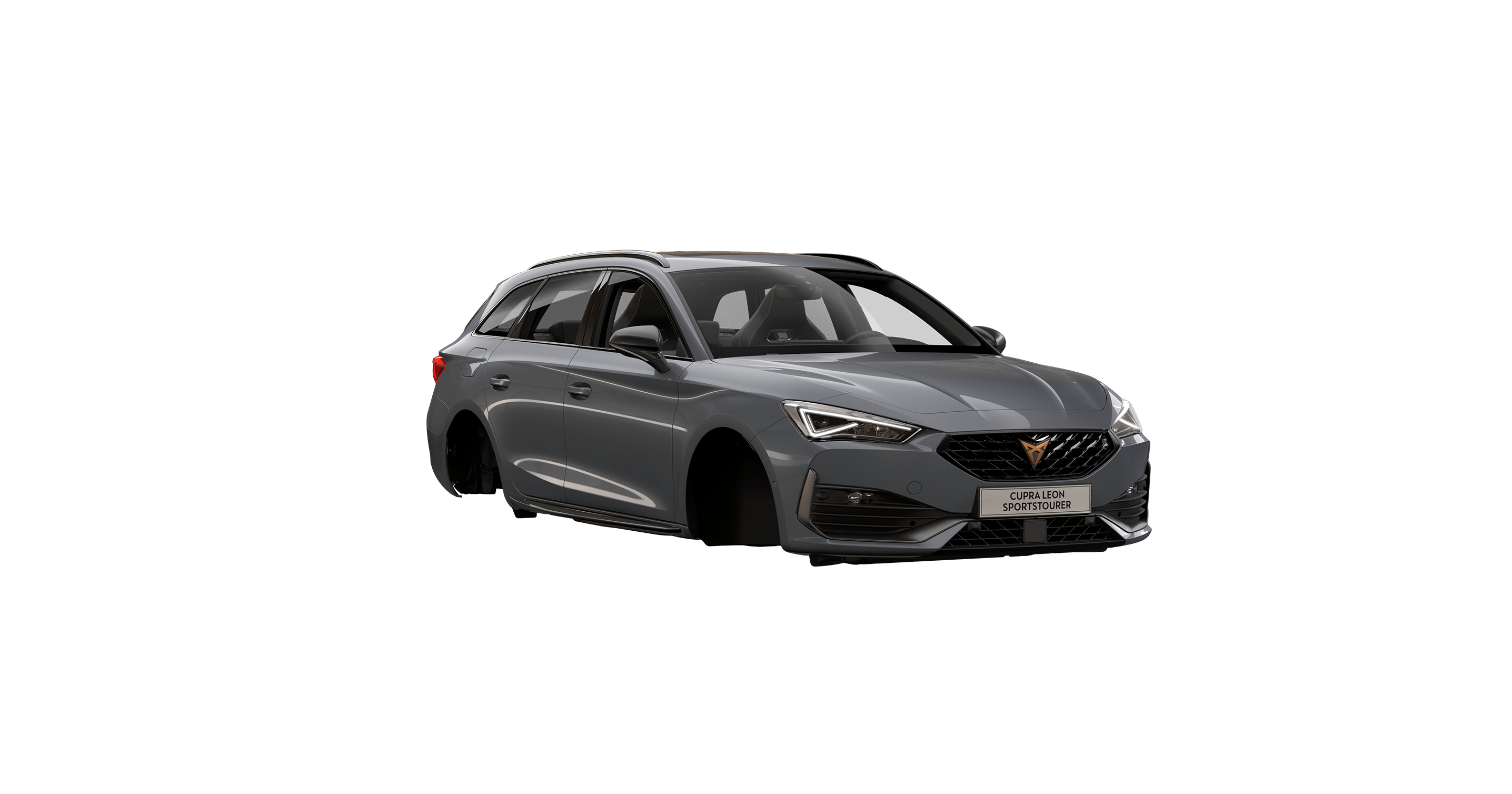 Nuevo CUPRA León Sportstourer híbrido enchufable disponible en color gris graphene