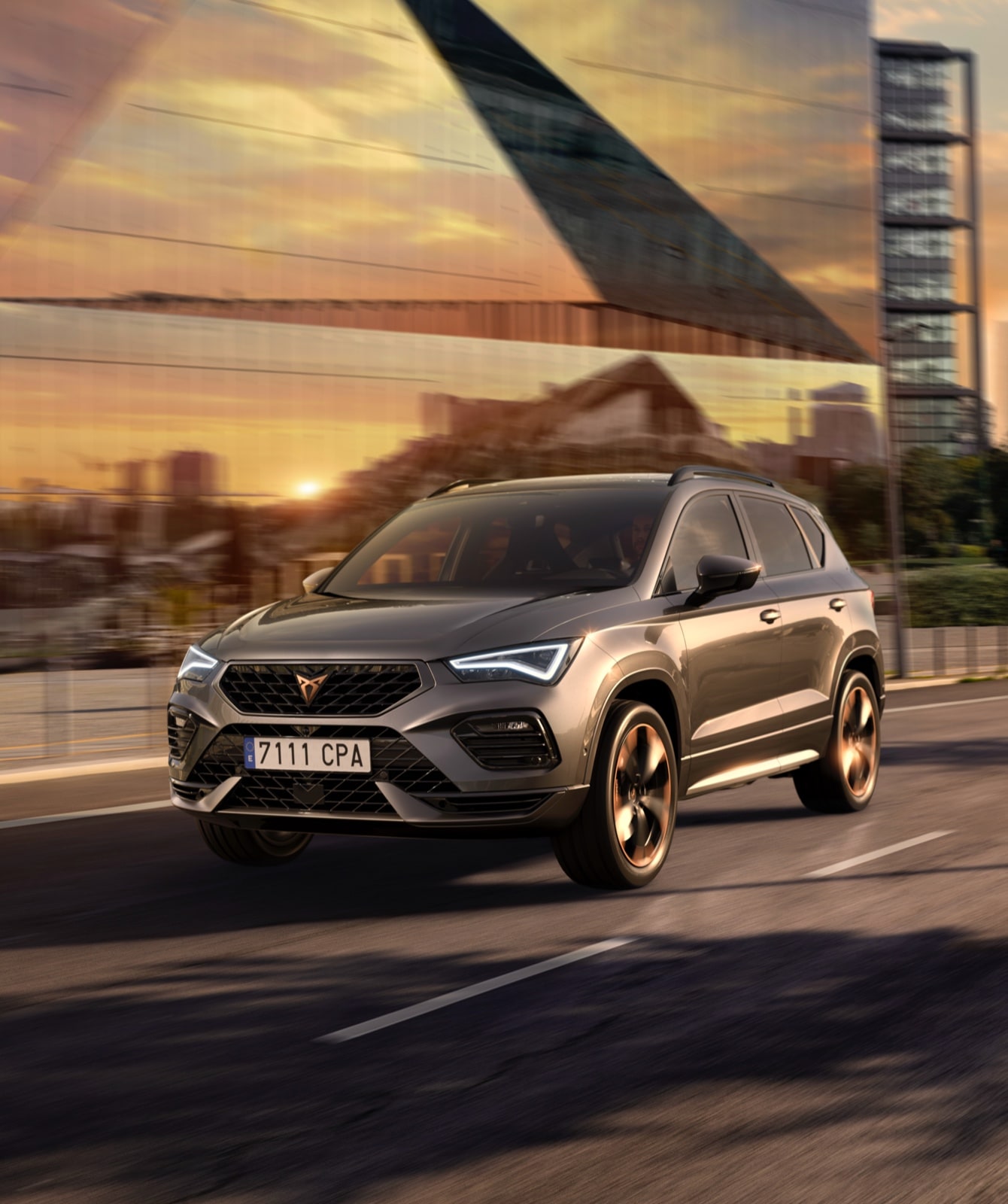 Cupra Ateca MID frontal view