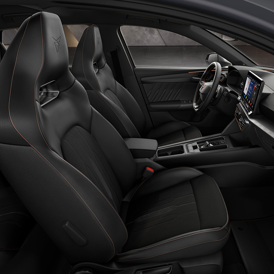  Carbon My Ride Seat Ibiza Front Black Badge 6L 6J Parrilla  Emblema FR Cupra Toledo de-Chrome : Automotriz